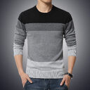 Winter Men's Round Neck Thicken Sweater Tide Student