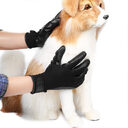 Pet Hair Grooming Glove Cats Soft Rubber Remover