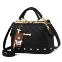 autumn and winter trend new single shoulder diagonal