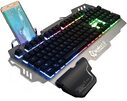 Super cool metal keyboard wire mixed light mechanical