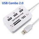 USB 2.0 HUB Multi-Card Reader