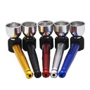 Metal smoking pot pipe