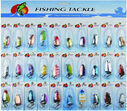 Metal Sheetmetal Lures Set 30x Spinnerbait Fishing Hard