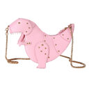 Dusun rivet personality dinosaur design fashion leather cross