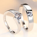 Simulation Diamond Ring Couple Rings A Pair