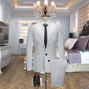 Wedding suit slim