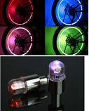 Bicycle electric car hot wheels colorful nozzle lights