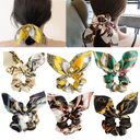 Pearl Pendant Large Intestine Ring Hair Band Women's