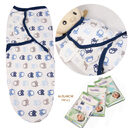 Cotton baby wrapped towel