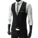 Suit vest male
