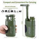 Multistage Outdoor Water Purifier for Emergency Camping Wilderness