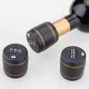 Plastic Bottle Password Lock Combination Wine Stopper Vacuum