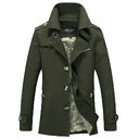 Spring men's washed windbreaker jacket men Korean fashion