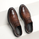 New Men's Shoes Business Dress Pointed British