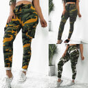 Camouflage Plus Size Casual Trousers Women New Pants