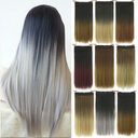 One-piece fake five-clip hair wig