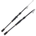 Telescopic rod fishing