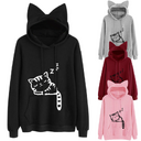 Female Women Casual Hoodies Sweatshirt Long Sleeve Hoody