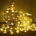 LED small lights flashing with stars decoration