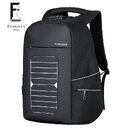 New solar charge outdoor double shoulder bag men