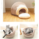 3-in-1 Cat And Dog Pet House Basin-shaped Cave