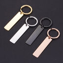 Personalized Music Spotify Scan Code Keychain for Women Men Stainless Steel Keyring Laser Engrave Spotify Code Jewelry
