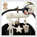 Infant Toddler Rattles Toys for Baby Stroller Crib