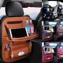 Universal Multifunctional Car Seat Bag with Foldable Table