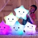 34CM Unique Toy Luminous Pillow Vivid Star Design