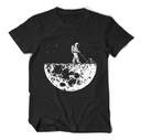 develop the moon T-shirts men creative design summer