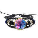 Tree of Life Bracelet Handmade Jewelry Multilayer Braided