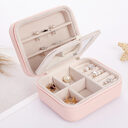 Women's Mini Earrings Rings Jewelry Box Useful Makeup