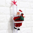 Climbing Ladder Electric Santa Claus Red Doll Toy