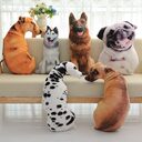 Funny 3D Dog Print Throw Pillow Creative Cushion