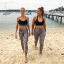 Leopard Print Pants Sexy Push Up Leggings Women