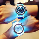 LED Luminous Watches Geneva Women Quartz Watch Ladies