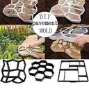 Ultralight diy garden paving mould hexagonal fancy