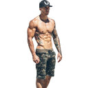 Muscle fitness breathable camouflage for men outdoors training