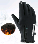 Motorcycle Gloves Moto Winter Thermal Fleece Lined Water
