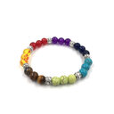Agate molten rock 8mm energy volcanic stone chakra
