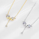 Cute necklace zircon