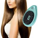 Electric Sound Wave Vibration Magnetic Massage Comb Portable