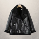Women's motorcycle jacket leather