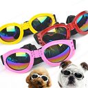Dog Sunglasses Foldable Medium Size Waterproof Goggles UV