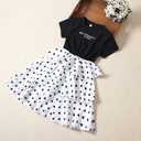 Dress summer girl foreign style baby short sleeve