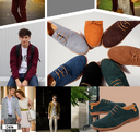 casual leather shoes.
