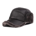 Leather cap men's