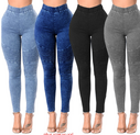 Creased Women'S High-Waisted Butt-Lifting Jeans