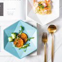 Matte Creative Ceramic Plate Western Dinner