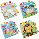 Animal Embroidery Books Puzzle Stereoscopic Baby Can''t Tear